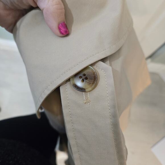 BCBGeneration Double Breasted Trench Coat Old Money Capsule Size XL Classic - Picture 7 of 16